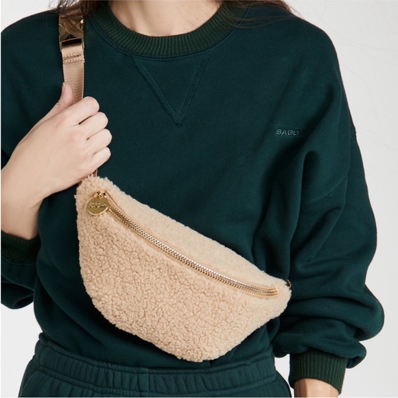 Stoney Clover Lane Handbags - Stoney Clover Lane Cozy Sherpa Belt Bag